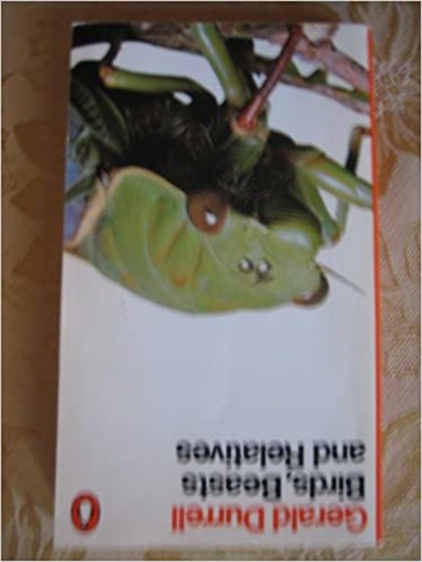 Book cover for "Birds, Beasts and Relatives" by Gerald Durrell