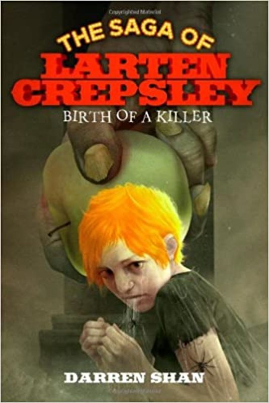 Book cover for "Birth of a Killer" by Darren Shan