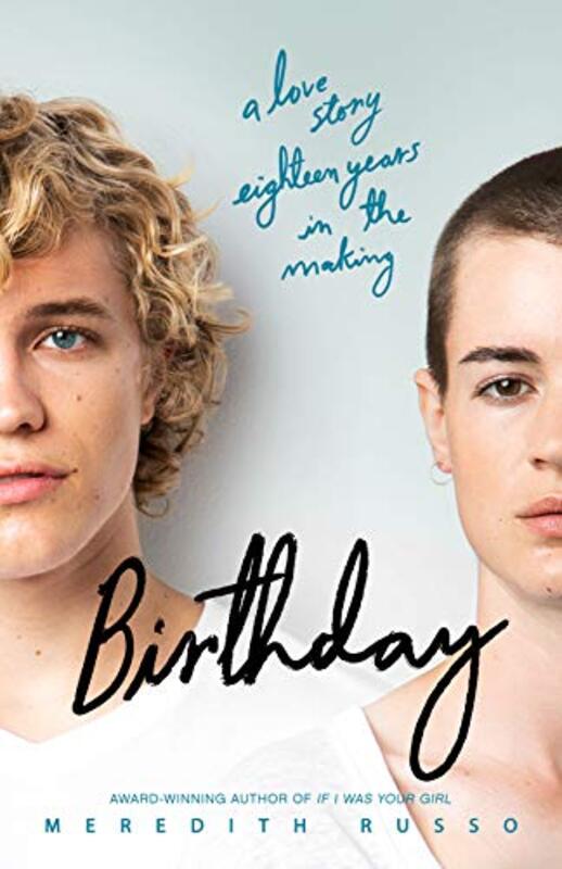 Book cover for "Birthday" by Meredith Russo