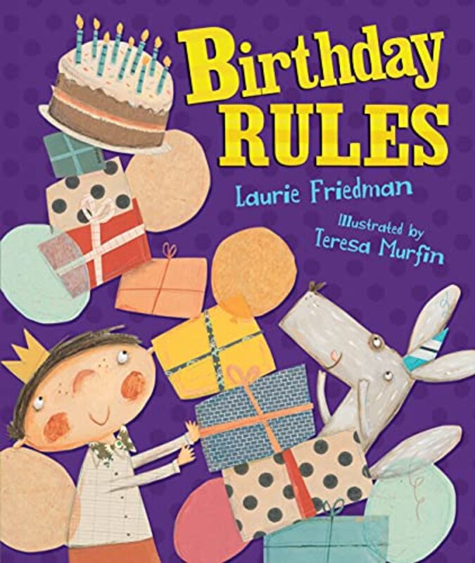 Book cover for "Birthday Rules" by Laurie Friedman