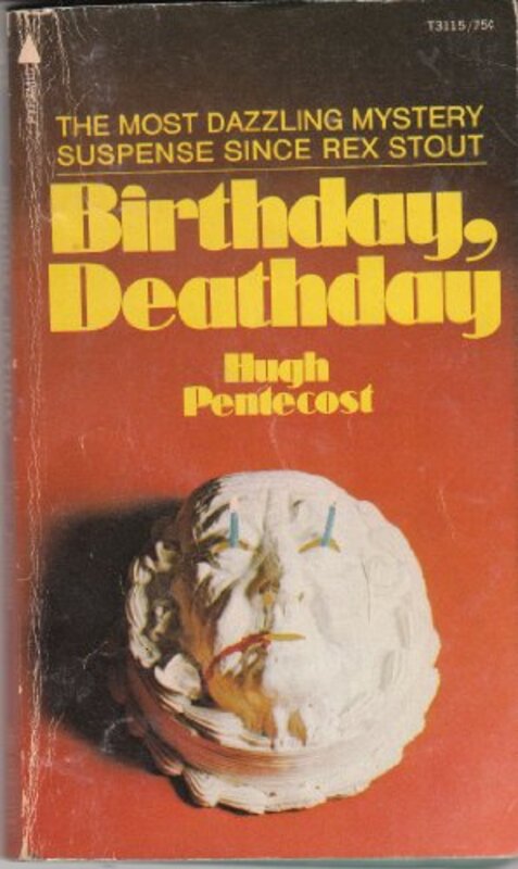 Book cover for "Birthday, Deathday" by Hugh Pentecost