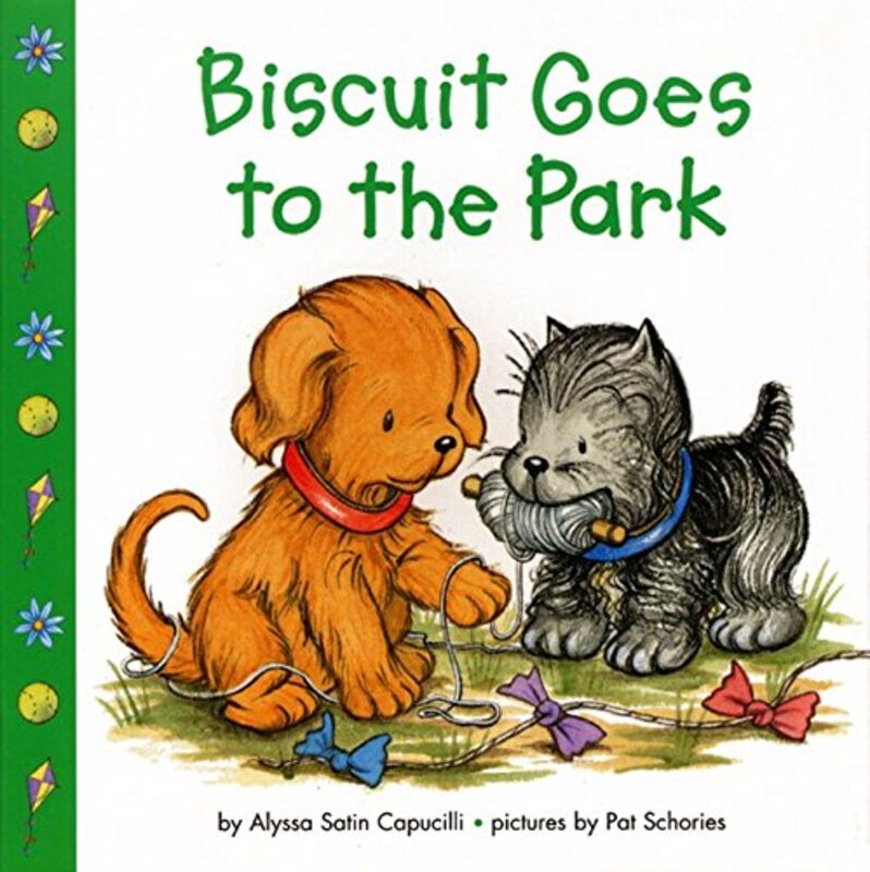 Book cover for "Biscuit Goes to the Park" by Alyssa Satin Capucilli