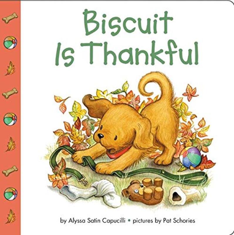 Book cover for "Biscuit Is Thankful" by Alyssa Satin Capucilli