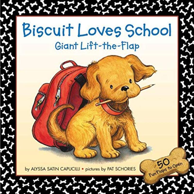 Book cover for "Biscuit Loves School" by Alyssa Satin Capucilli