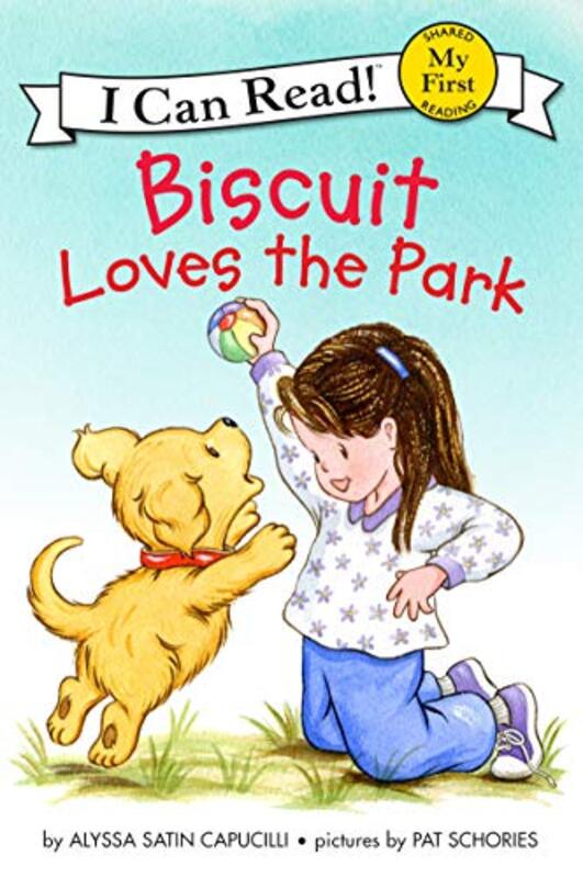 Book cover for "Biscuit Loves the Park" by Alyssa Satin Capucilli