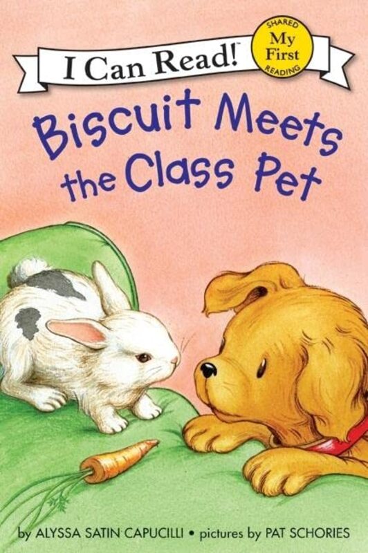 Book cover for "Biscuit Meets the Class Pet" by Alyssa Satin Capucilli