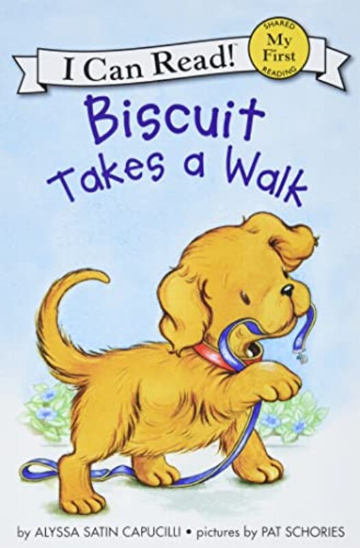 Book cover for "Biscuit Takes a Walk" by Alyssa Satin Capucilli
