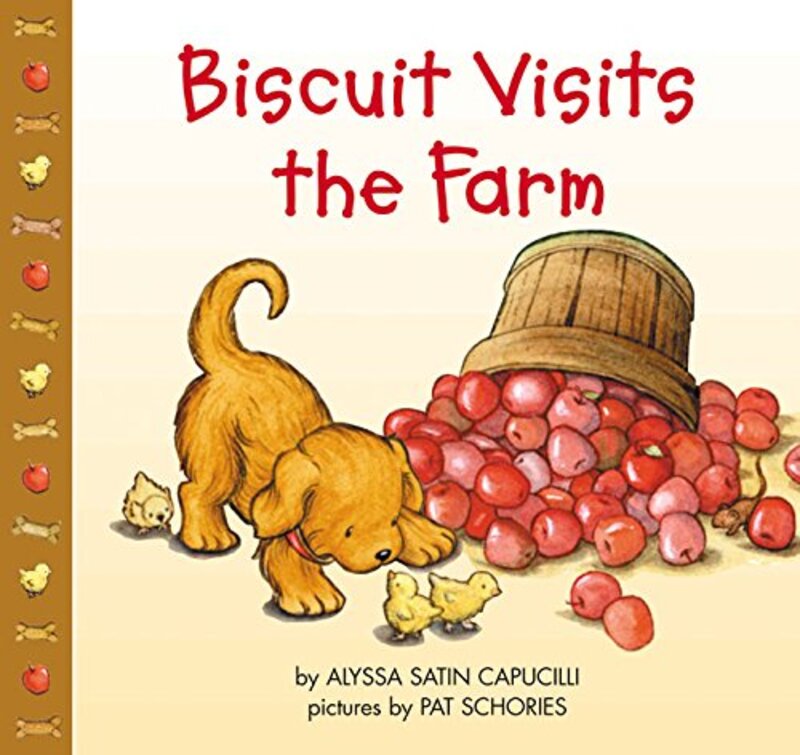 Book cover for "Biscuit Visits the Farm" by Alyssa Satin Capucilli