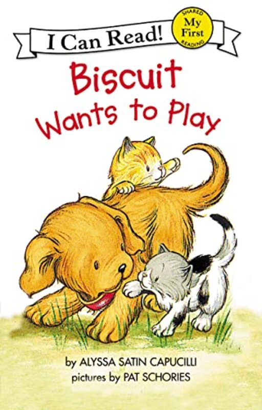 Book cover for "Biscuit Wants to Play" by Alyssa Satin Capucilli