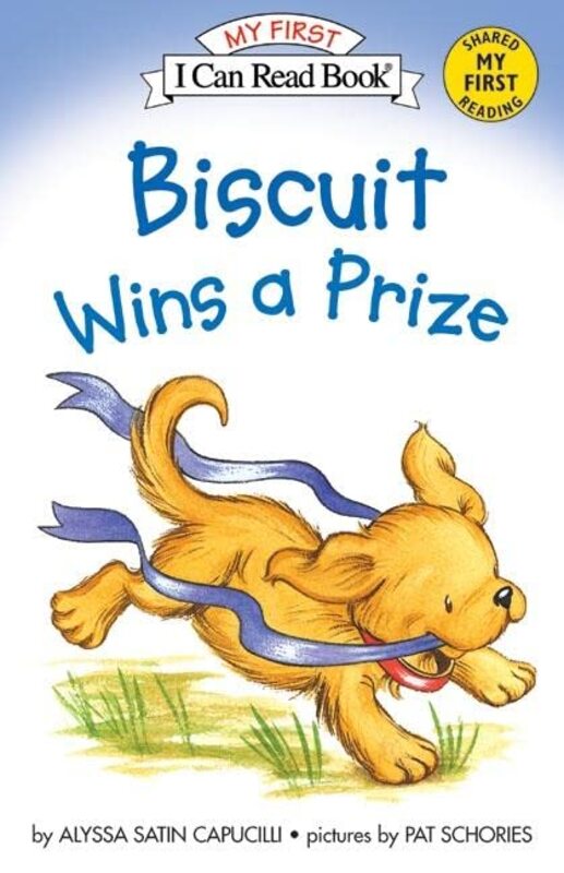 Book cover for "Biscuit Wins a Prize" by Alyssa Satin Capucilli