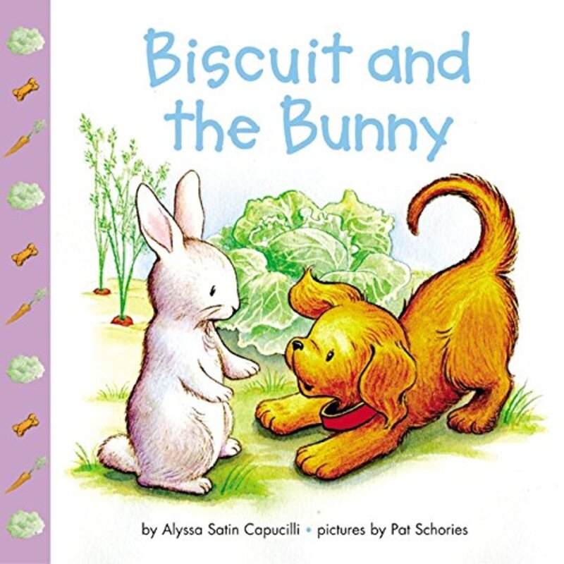 Book cover for "Biscuit and the Bunny" by Alyssa Satin Capucilli