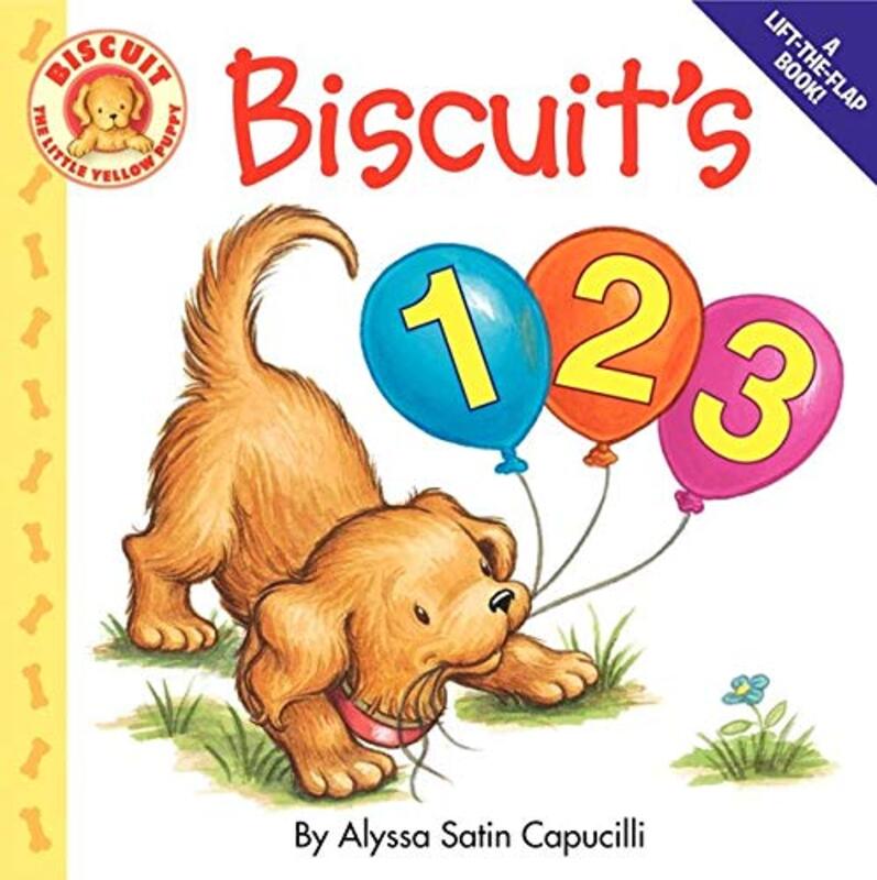 Book cover for "Biscuit's 123" by Alyssa Satin Capucilli