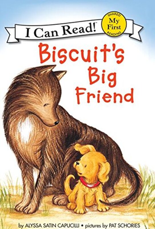 Book cover for "Biscuit's Big Friend" by Alyssa Satin Capucilli