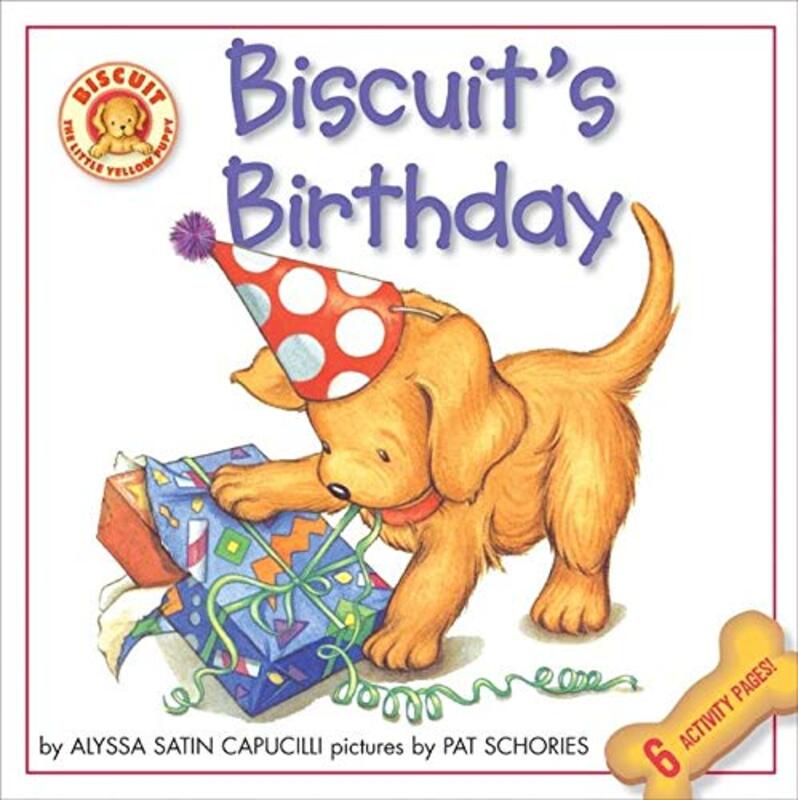 Book cover for "Biscuit's Birthday" by Alyssa Satin Capucilli