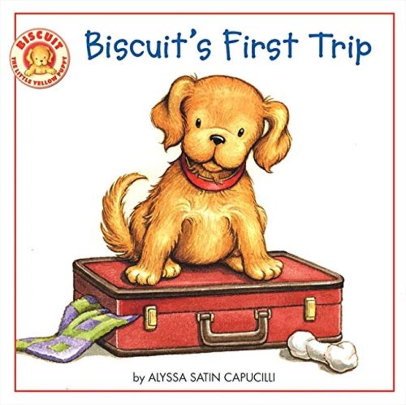 Book cover for "Biscuit's First Trip" by Alyssa Satin Capucilli