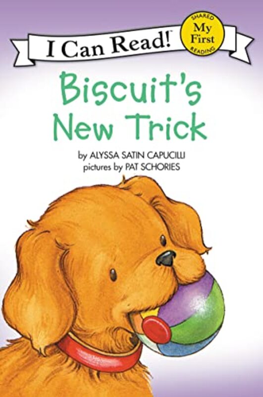 Book cover for "Biscuit's New Trick" by Alyssa Satin Capucilli