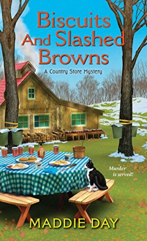 Book cover for "Biscuits and Slashed Browns" by Maddie Day