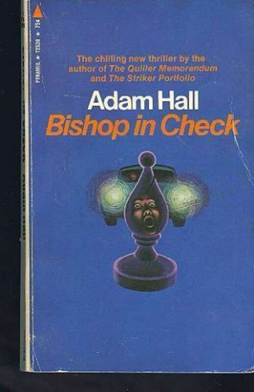 Book cover for "Bishop in Check" by Adam Hall