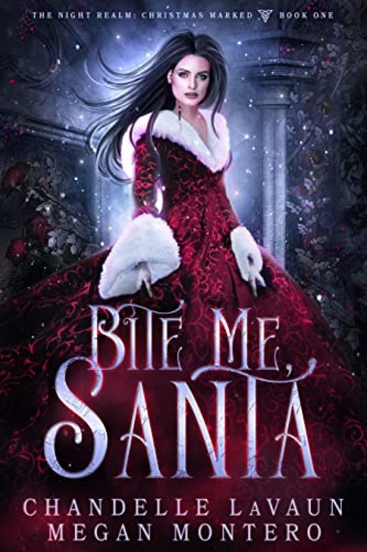 Book cover for "Bite Me, Santa" by Chandelle LaVaun