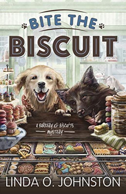 Book cover for "Bite the Biscuit" by Linda O Johnston