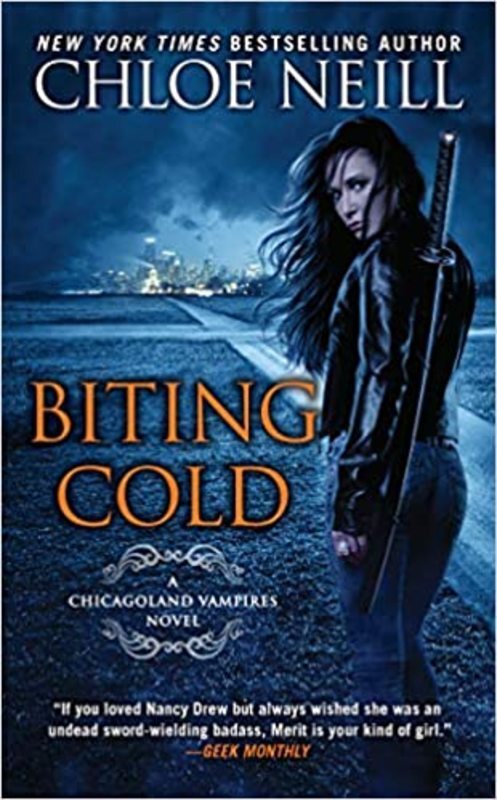 Book cover for "Biting Cold" by Chloe Neill