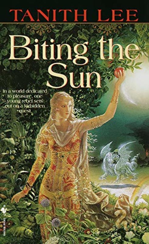 Book cover for "Biting the Sun" by Tanith Lee