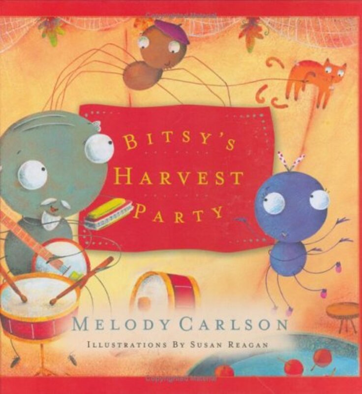 Book cover for "Bitsy's Harvest Party" by Melody Carlson