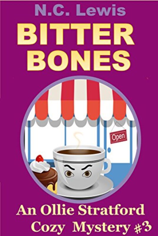 Book cover for "Bitter Bones" by NC Lewis