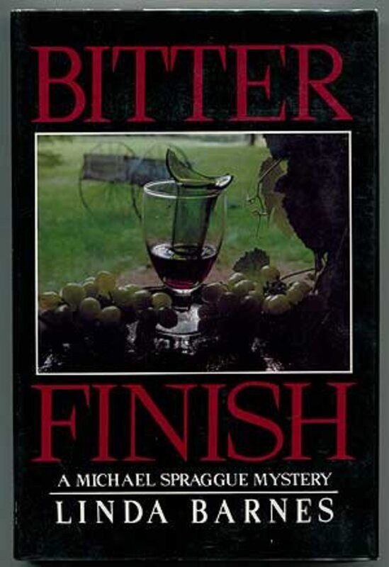 Book cover for "Bitter Finish" by Linda Barnes