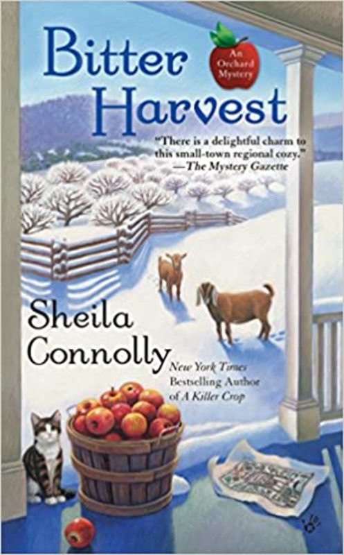 Book cover for "Bitter Harvest" by Sheila Connolly
