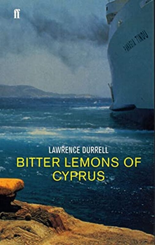 Book cover for "Bitter Lemons of Cyprus" by Lawrence Durrell
