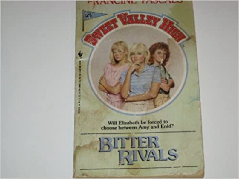 Book cover for "Bitter Rivals" by Francine Pascal