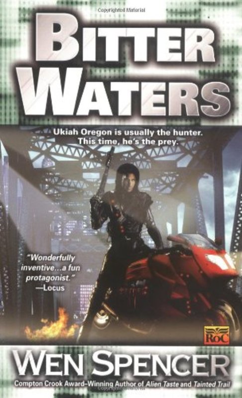 Book cover for "Bitter Waters" by Wen Spencer