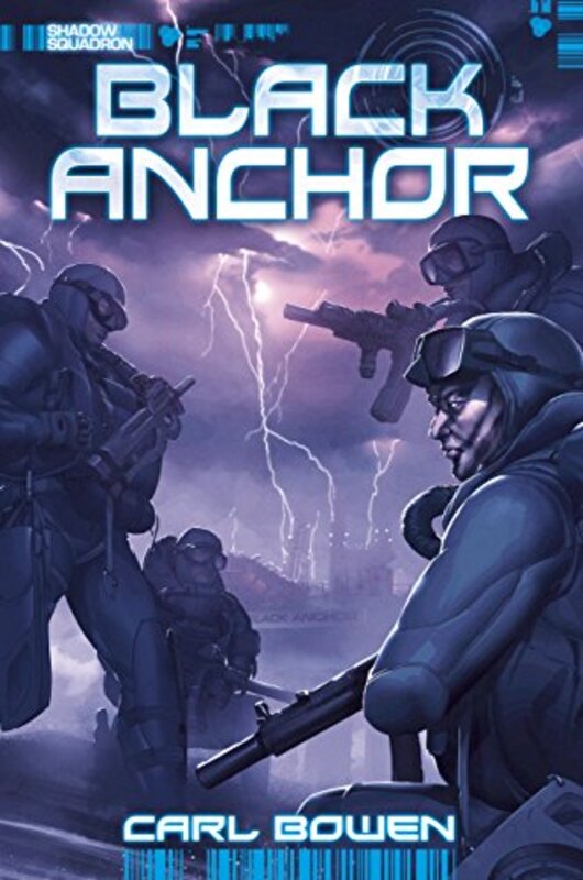 Book cover for "Black Anchor" by Carl Bowen