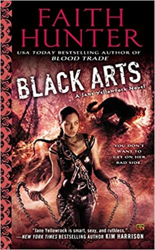 Book cover for "Black Arts" by Faith Hunter