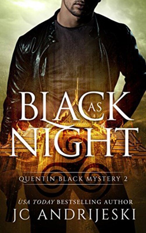 Book cover for "Black As Night" by JC Andrijeski