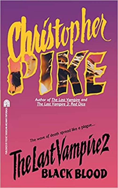 Book cover for "Black Blood" by Christopher Pike