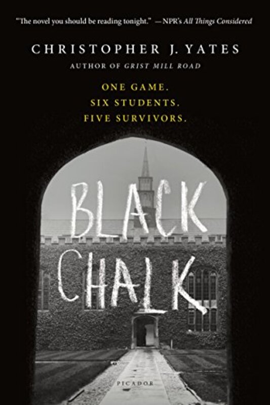 Book cover for "Black Chalk" by Christopher J Yates