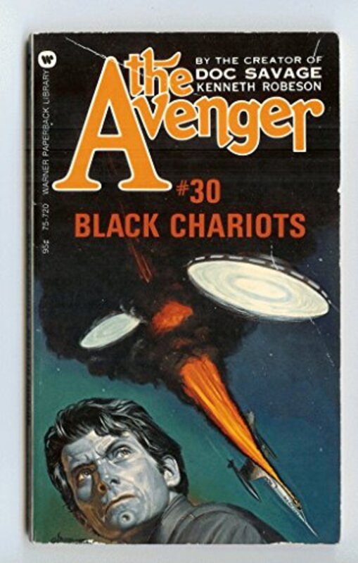 Book cover for "Black Chariots" by Kenneth Robeson