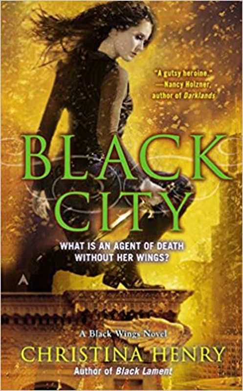Book cover for "Black City" by Christina Henry