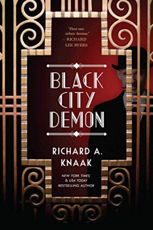 Book cover for "Black City Demon" by Richard A Knaak