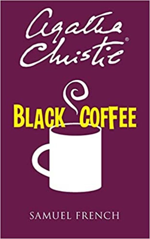 Book cover for "Black Coffee" by Agatha Christie