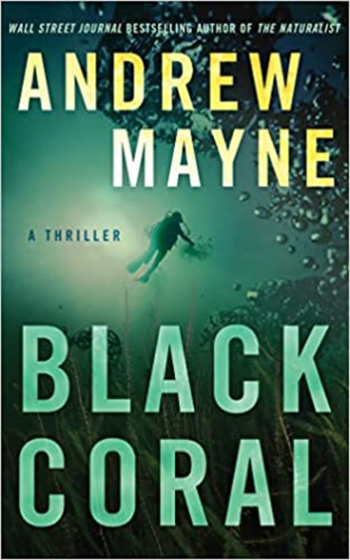 Book cover for "Black Coral" by Andrew Mayne