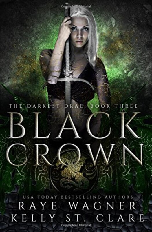 Book cover for "Black Crown" by Raye Wagner
