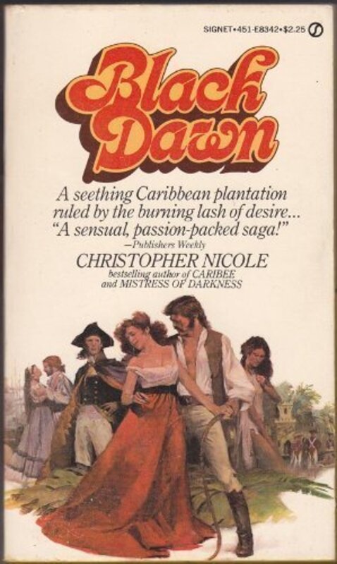 Book cover for "Black Dawn" by Christopher Nicole