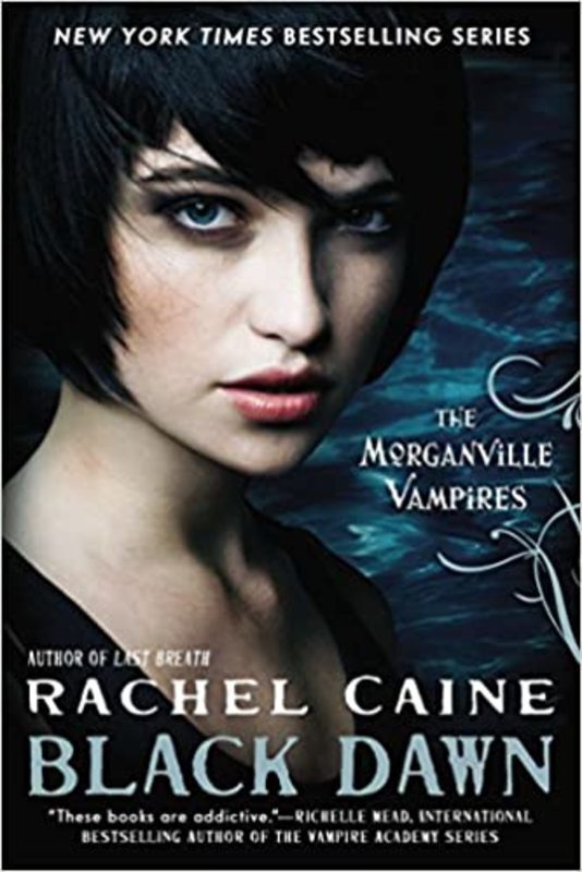 Book cover for "Black Dawn" by Rachel Caine