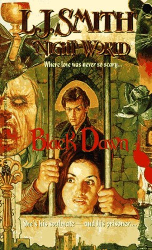 Book cover for "Black Dawn" by LJ Smith