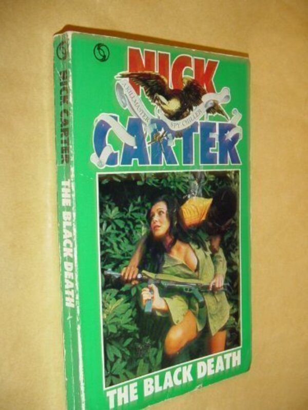 Book cover for "Black Death" by Nick Carter