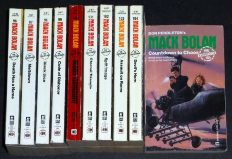 Book cover for "Black Dice" by Don Pendleton