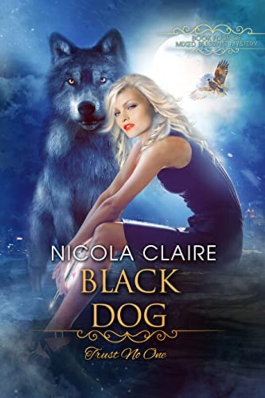 Book cover for "Black Dog" by Nicola Claire